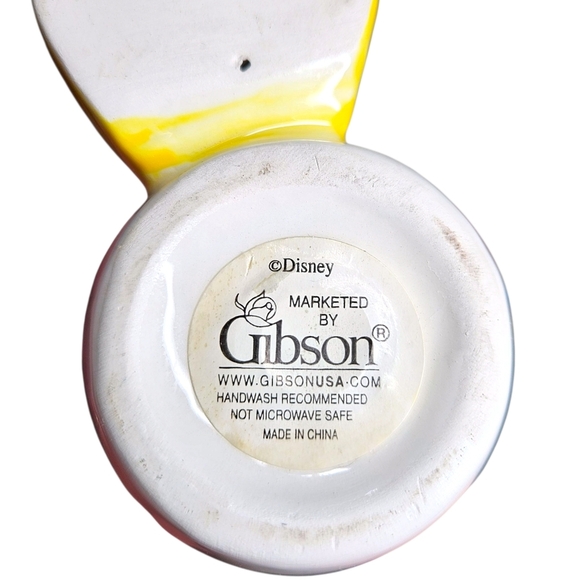 Disneyana Collectible Mickey Mouse Salt & Pepper Shaker Set Gibson Retro Pie Eye - Picture 10 of 10